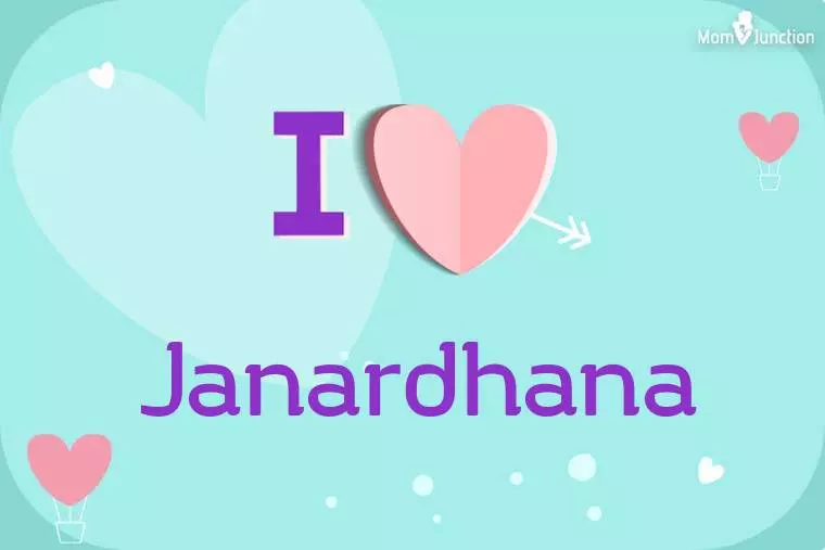 I Love Janardhana Wallpaper