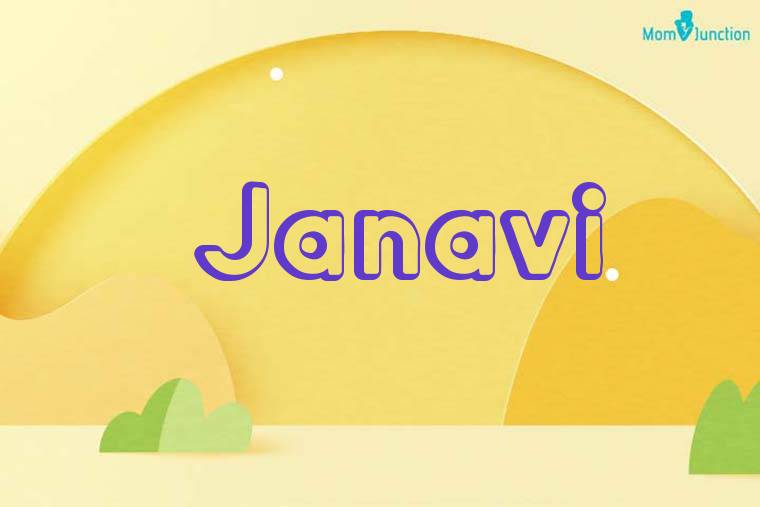 Janavi 3D Wallpaper