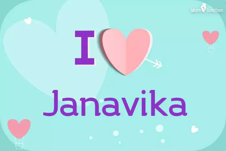 I Love Janavika Wallpaper