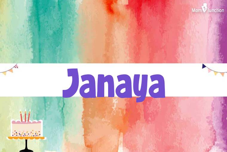 Janaya Birthday Wallpaper