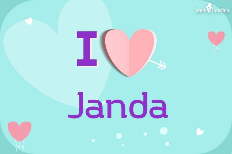 I Love Janda Wallpaper