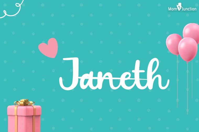 Janeth Birthday Wallpaper