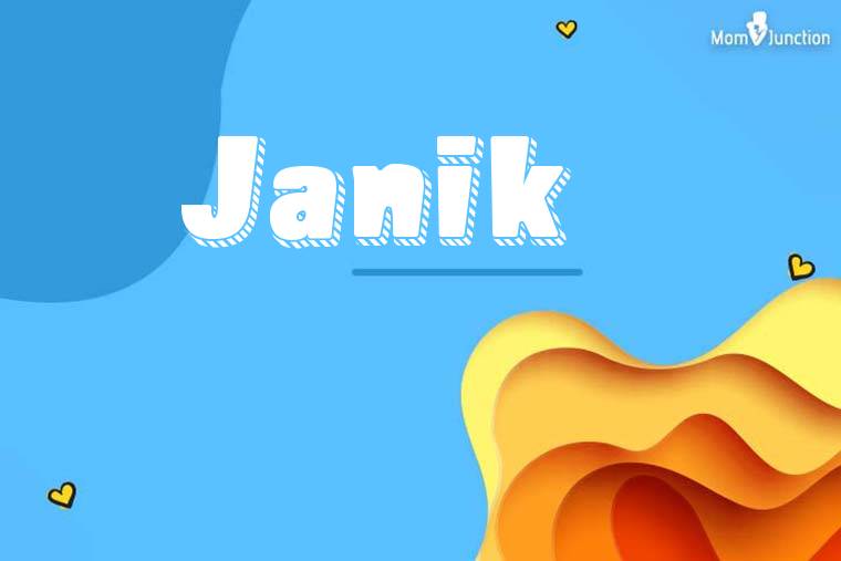 Janik 3D Wallpaper