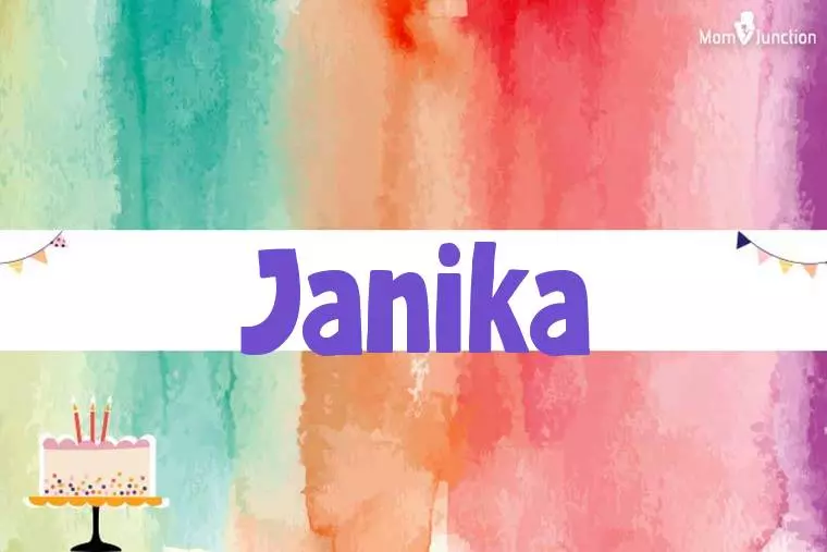 Janika Birthday Wallpaper