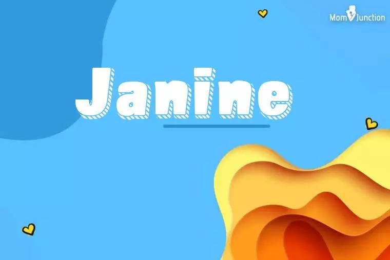 Janine 3D Wallpaper