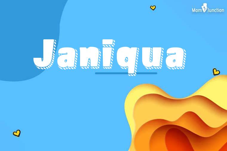 Janiqua 3D Wallpaper
