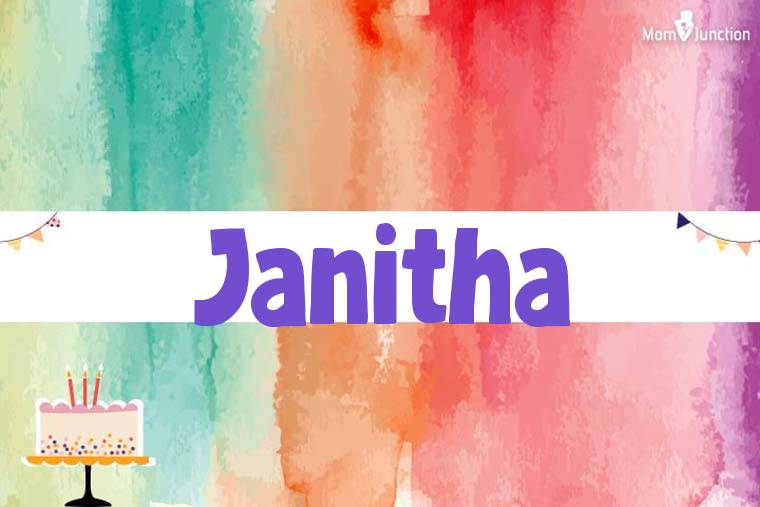 Janitha Birthday Wallpaper