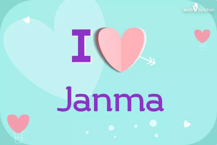 I Love Janma Wallpaper