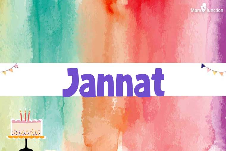 Jannat Birthday Wallpaper