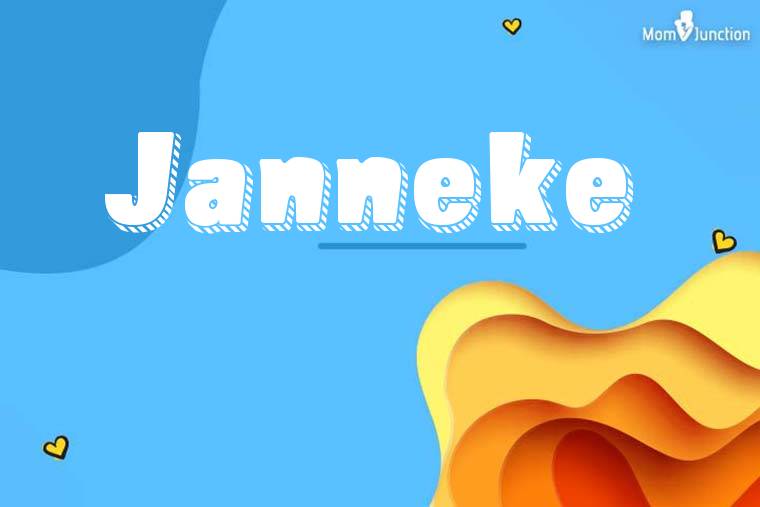 Janneke 3D Wallpaper