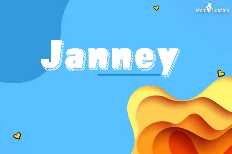 Janney 3D Wallpaper