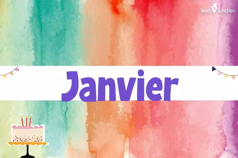 Janvier Birthday Wallpaper