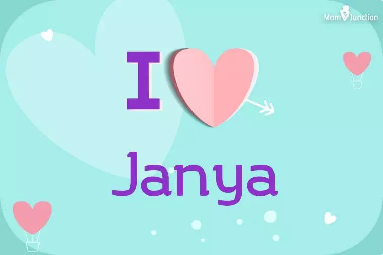 I Love Janya Wallpaper