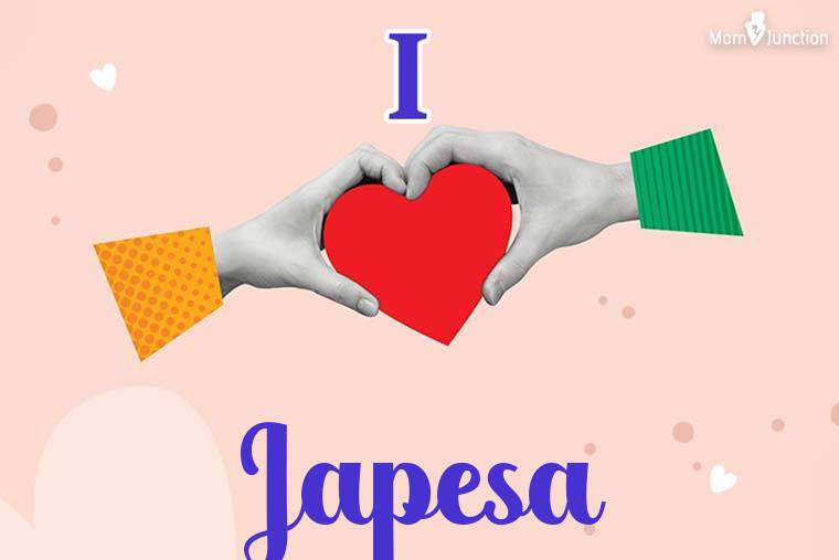 I Love Japesa Wallpaper