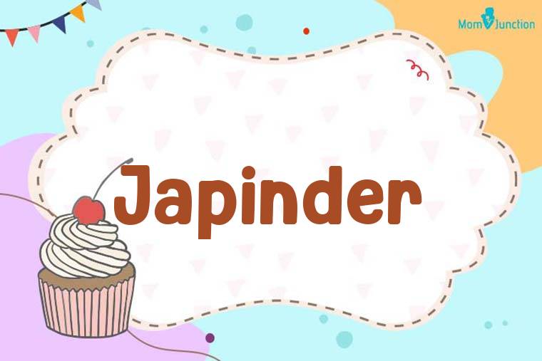 Japinder Birthday Wallpaper