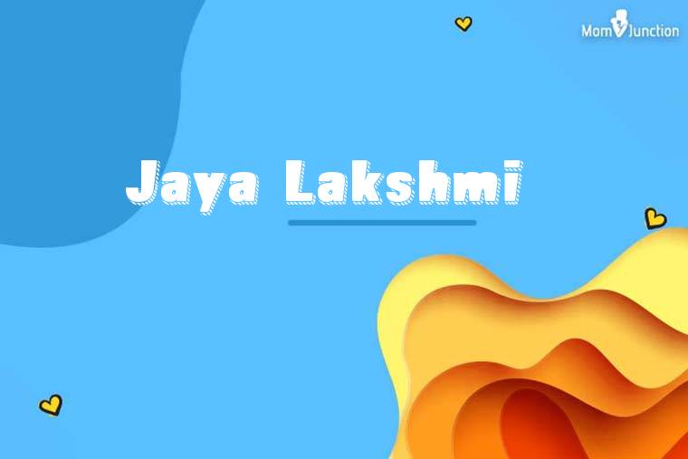 Jaya Lakshmi 3D Wallpaper