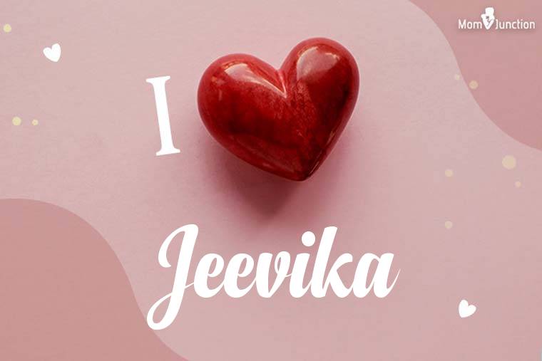 I Love Jeevika Wallpaper