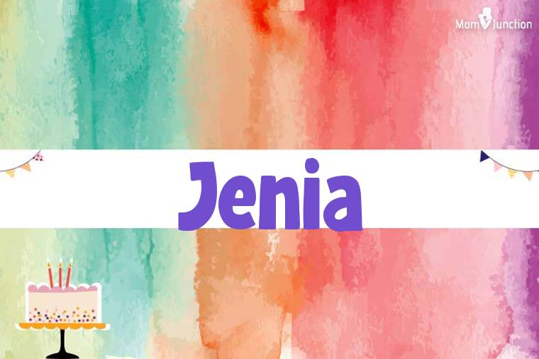 Jenia Birthday Wallpaper
