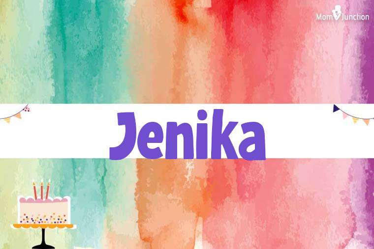 Jenika Birthday Wallpaper