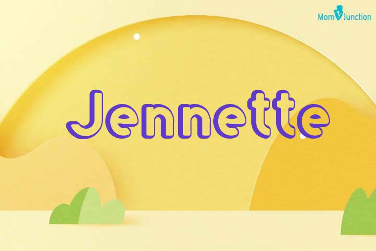 Jennette 3D Wallpaper