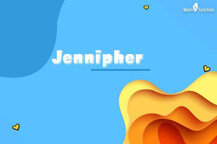 Jennipher 3D Wallpaper