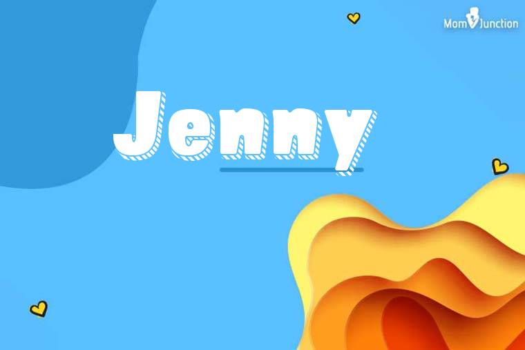 Jenny 3D Wallpaper