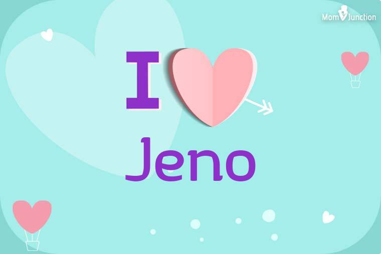 I Love Jeno Wallpaper
