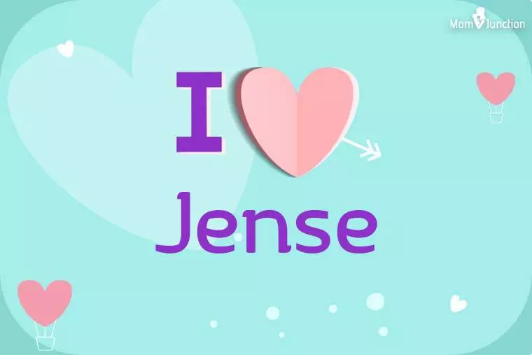 I Love Jense Wallpaper