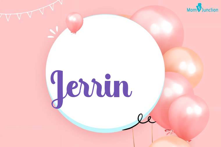 Jerrin Birthday Wallpaper