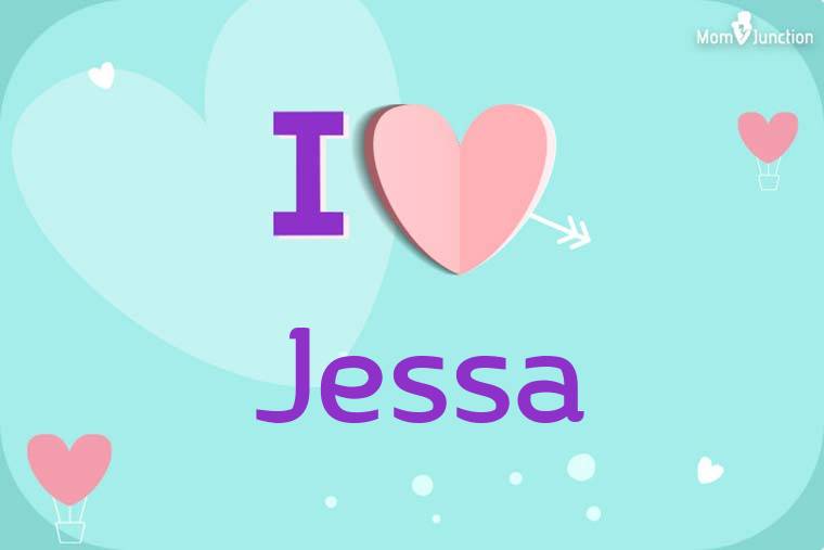 I Love Jessa Wallpaper