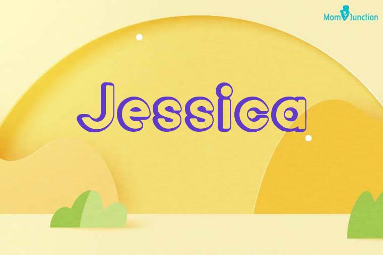 Jessica 3D Wallpaper