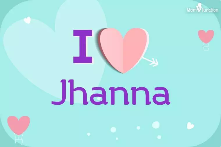 I Love Jhanna Wallpaper