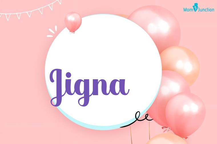 Jigna Birthday Wallpaper