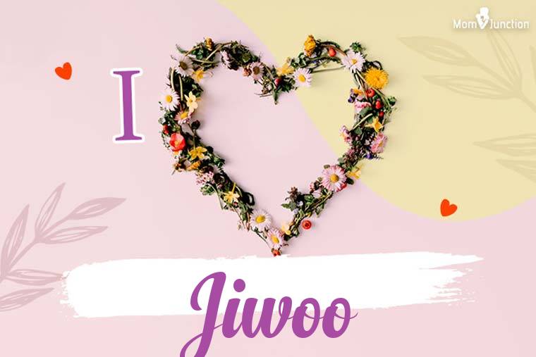I Love Jiwoo Wallpaper