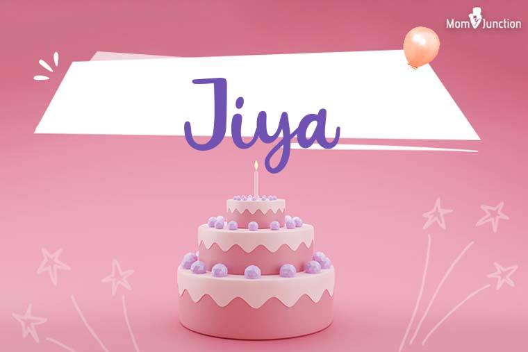 Jiya Birthday Wallpaper