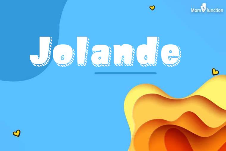 Jolande 3D Wallpaper