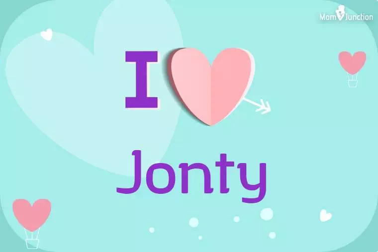 I Love Jonty Wallpaper