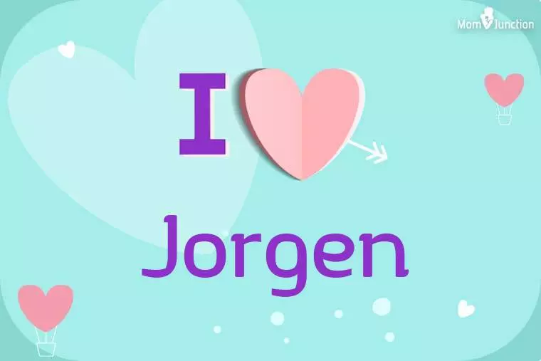 I Love Jorgen Wallpaper