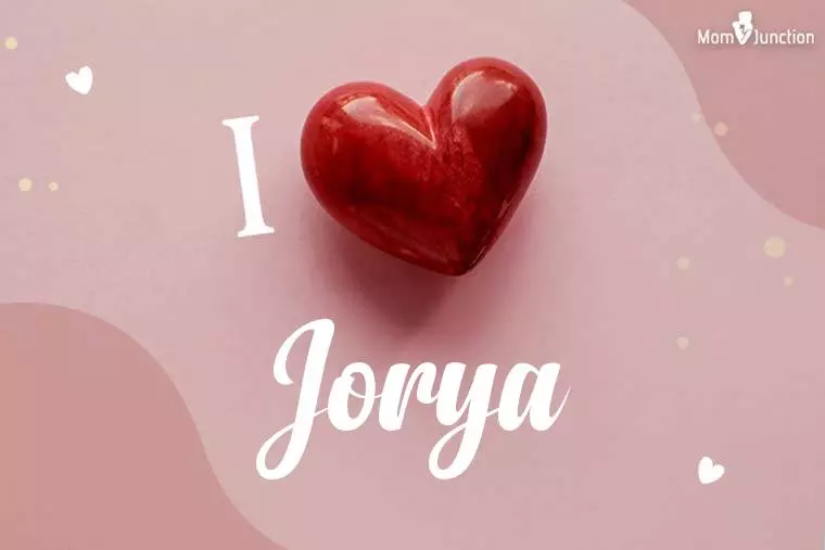 I Love Jorya Wallpaper