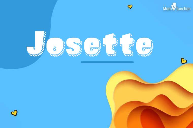 Josette 3D Wallpaper