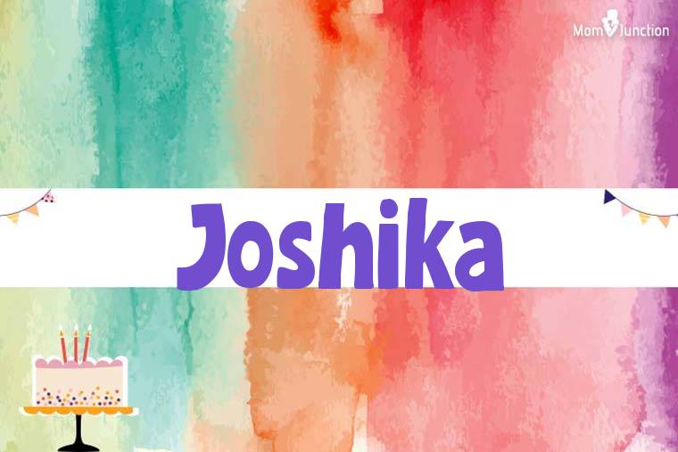 Joshika Birthday Wallpaper
