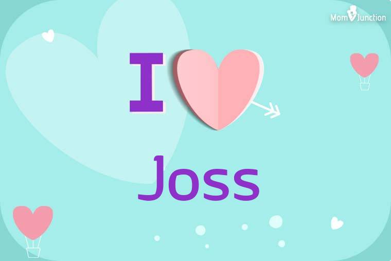 I Love Joss Wallpaper