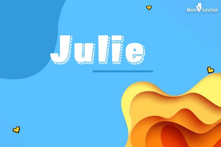 Julie 3D Wallpaper