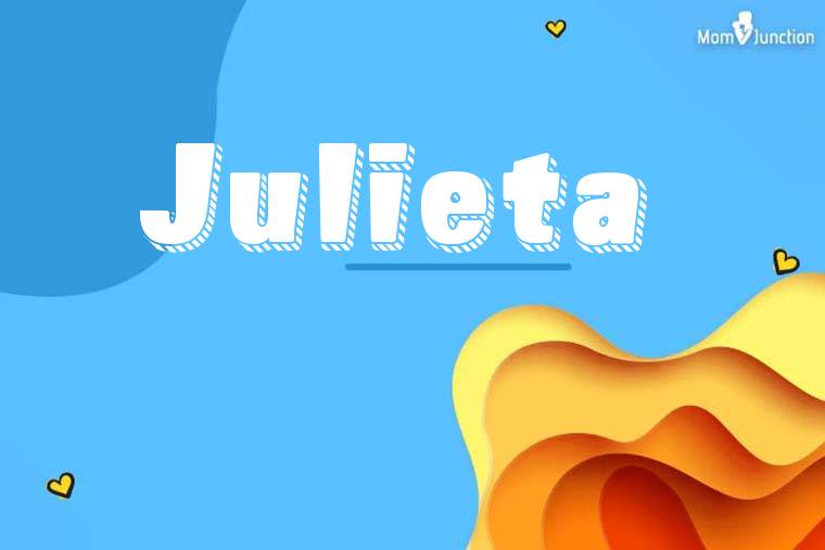 Julieta 3D Wallpaper