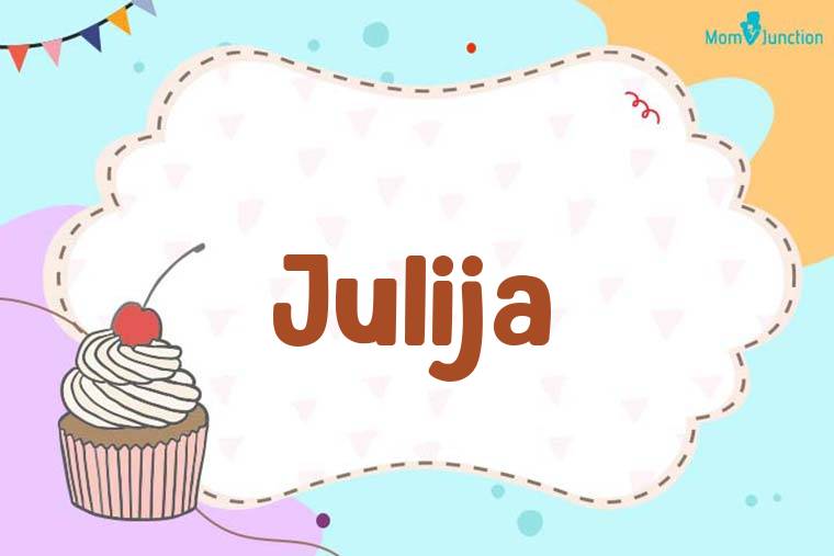 Julija Birthday Wallpaper
