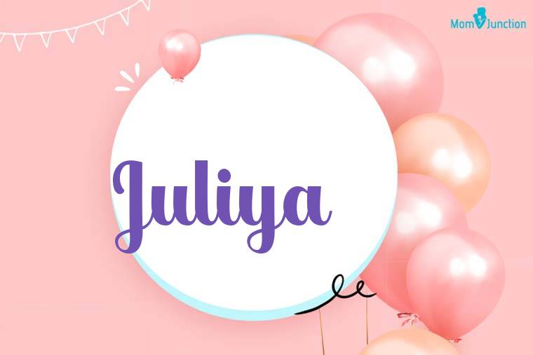 Juliya Birthday Wallpaper