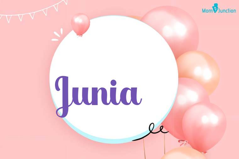 Junia Birthday Wallpaper