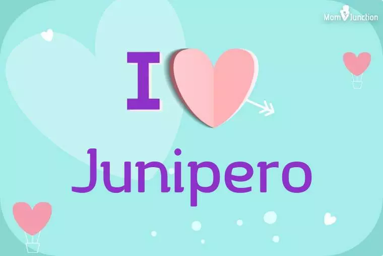 I Love Junipero Wallpaper