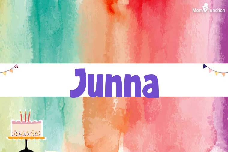 Junna Birthday Wallpaper