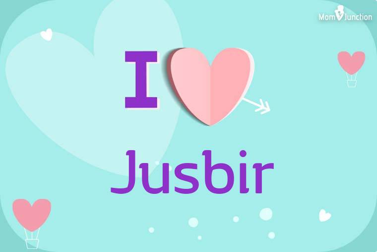 I Love Jusbir Wallpaper